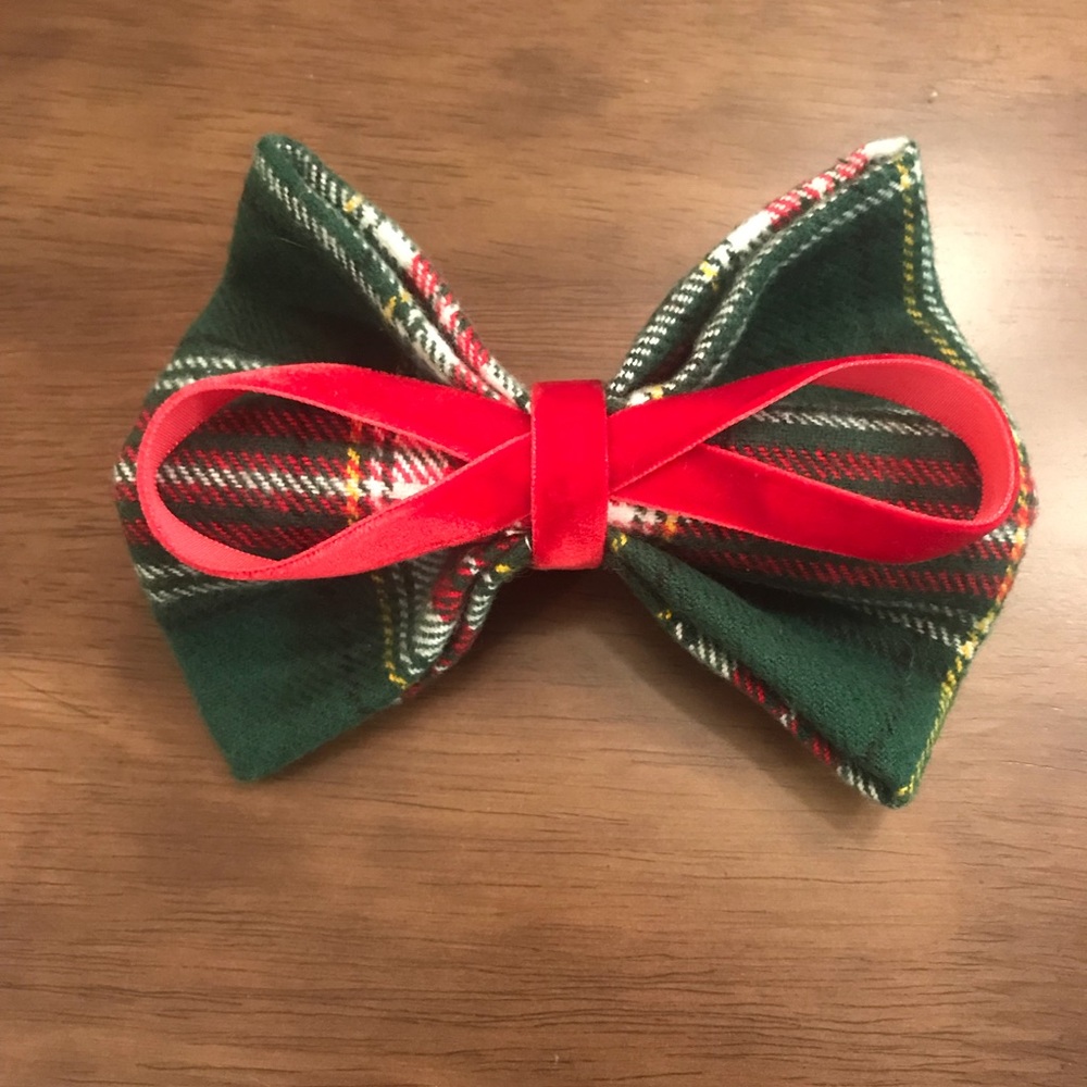 Olivia Christmas Bow Tie
